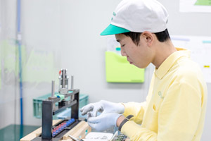なないろ製作所の職場の様子