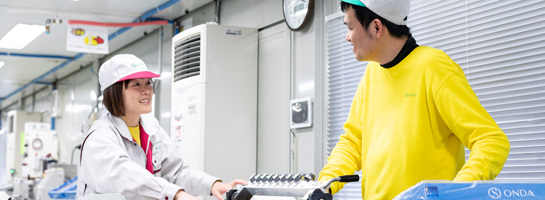 なないろ製作所の職場の様子